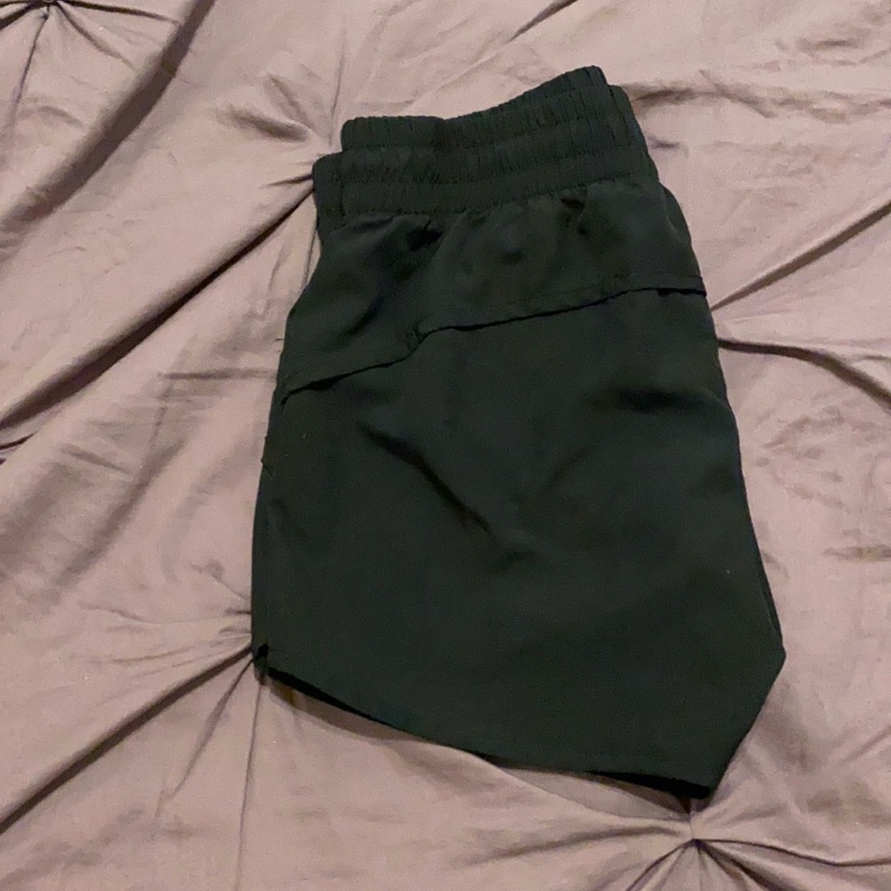 Women’s black running shorts